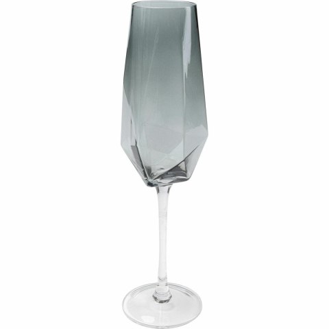 Kare Design KARE komplet 4 kieliszków do szampana DIAMOND SMOKE 365 ml Kare Design KARE komplet 4 kieliszków do szampana DIAMOND SMOKE 365 ml
