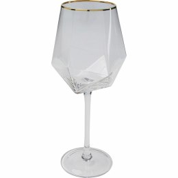 Kare Design KARE komplet 4 kieliszków do wina DIAMOND RIM 525 ml
