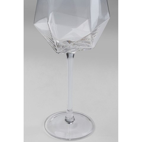 Kare Design KARE komplet 4 kieliszków do wina DIAMOND RIM 525 ml Kare Design KARE komplet 4 kieliszków do wina DIAMOND RIM 525 ml