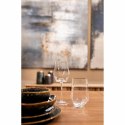 Kare Design KARE komplet 4 kieliszków do wina DIAMOND RIM 525 ml Kare Design KARE komplet 4 kieliszków do wina DIAMOND RIM 525 ml