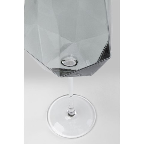 Kare Design KARE komplet 4 kieliszków do wina DIAMOND SMOKE 660 ml Kare Design KARE komplet 4 kieliszków do wina DIAMOND SMOKE 660 ml