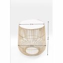 Kare Design KARE stolik BEAM 32 biały Kare Design KARE stolik BEAM 32 biały