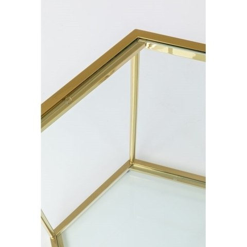 Kare Design KARE stolik COMB GOLD 55 złoty Kare Design KARE stolik COMB GOLD 55 złoty