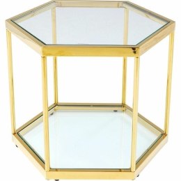 Kare Design KARE stolik kawowy COMB GOLD 45 złoty