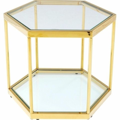 Kare Design KARE stolik kawowy COMB GOLD 45 złoty Kare Design KARE stolik kawowy COMB GOLD 45 złoty