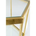 Kare Design KARE stolik kawowy COMB GOLD 45 złoty Kare Design KARE stolik kawowy COMB GOLD 45 złoty