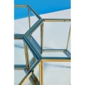 Kare Design KARE stolik kawowy COMB GOLD 45 złoty Kare Design KARE stolik kawowy COMB GOLD 45 złoty