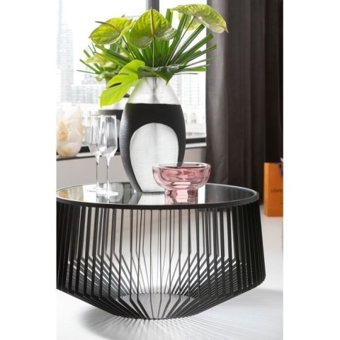 Kare Design KARE stolik kawowy CORINNE 80 czarny Kare Design KARE stolik kawowy CORINNE 80 czarny