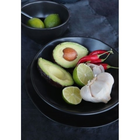 Kare Design KARE talerz głęboki ORGANIC 22 cm czarny Kare Design KARE talerz głęboki ORGANIC 22 cm czarny
