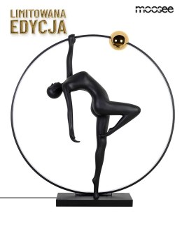 Moosee MOOSEE lampa podłogowa HUMAN ACROBATIC czarna