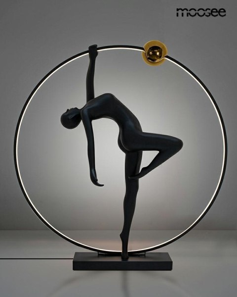 Moosee MOOSEE lampa podłogowa HUMAN ACROBATIC czarna Moosee MOOSEE lampa podłogowa HUMAN ACROBATIC czarna