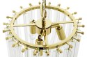 Moosee MOOSEE lampa wisząca MURANO L złota