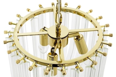 Moosee MOOSEE lampa wisząca MURANO L złota Moosee MOOSEE lampa wisząca MURANO L złota