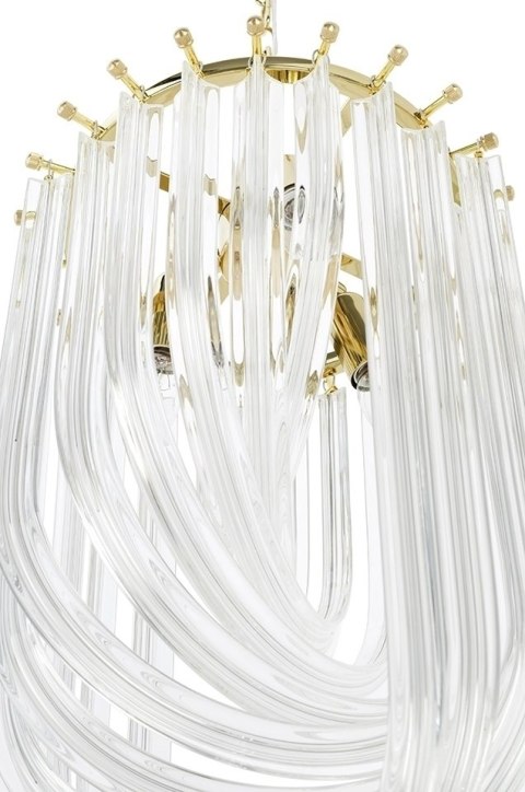 Moosee MOOSEE lampa wisząca MURANO L złota Moosee MOOSEE lampa wisząca MURANO L złota