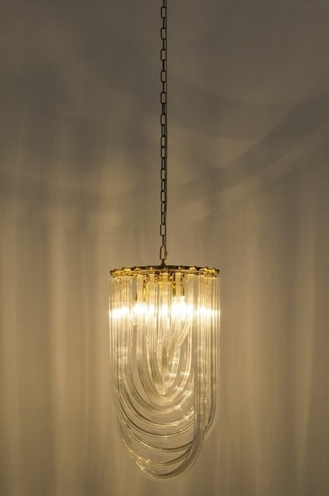 Moosee MOOSEE lampa wisząca MURANO L złota Moosee MOOSEE lampa wisząca MURANO L złota
