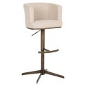 Richmond Interiors RICHMOND krzesło barowe CHEYENNE BISCOTTI obrotowe Richmond Interiors RICHMOND krzesło barowe CHEYENNE BISCOTTI obrotowe