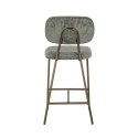 Richmond Interiors RICHMOND krzesło barowe XENIA 65 cm zielone Richmond Interiors RICHMOND krzesło barowe XENIA 65 cm zielone