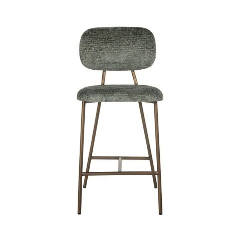 Richmond Interiors RICHMOND krzesło barowe XENIA 65 cm zielone Richmond Interiors RICHMOND krzesło barowe XENIA 65 cm zielone