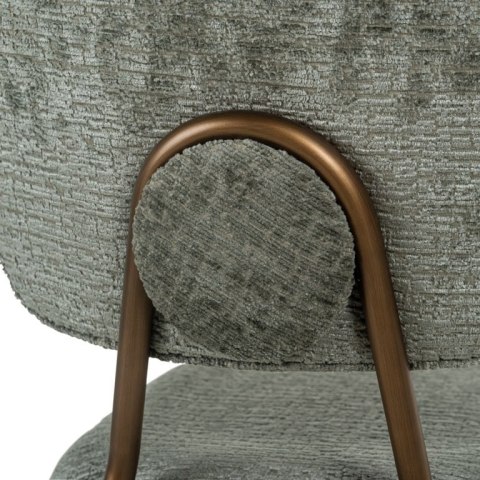Richmond Interiors RICHMOND krzesło barowe XENIA 65 cm zielone Richmond Interiors RICHMOND krzesło barowe XENIA 65 cm zielone