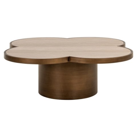 Richmond Interiors RICHMOND stolik kawowy CLOVER beżowy Richmond Interiors RICHMOND stolik kawowy CLOVER beżowy