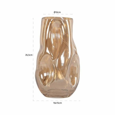 Richmond Interiors RICHMOND wazon NYNKE brązowy Richmond Interiors RICHMOND wazon NYNKE brązowy