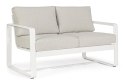 Bizzotto BIZZOTTO sofa 2-osobowa ogrodowa MERRIGAN beżowa Bizzotto BIZZOTTO sofa 2-osobowa ogrodowa MERRIGAN beżowa