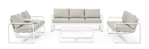 Bizzotto BIZZOTTO sofa 2-osobowa ogrodowa MERRIGAN beżowa Bizzotto BIZZOTTO sofa 2-osobowa ogrodowa MERRIGAN beżowa