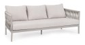 Bizzotto BIZZOTTO sofa 3-osobowa ogrodowa FLORENCIA MOON beżowa Bizzotto BIZZOTTO sofa 3-osobowa ogrodowa FLORENCIA MOON beżowa