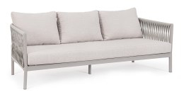 Bizzotto BIZZOTTO sofa 3-osobowa ogrodowa FLORENCIA MOON beżowa