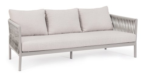 Bizzotto BIZZOTTO sofa 3-osobowa ogrodowa FLORENCIA MOON beżowa Bizzotto BIZZOTTO sofa 3-osobowa ogrodowa FLORENCIA MOON beżowa