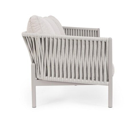 Bizzotto BIZZOTTO sofa 3-osobowa ogrodowa FLORENCIA MOON beżowa Bizzotto BIZZOTTO sofa 3-osobowa ogrodowa FLORENCIA MOON beżowa