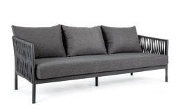 Bizzotto BIZZOTTO sofa 3-osobowa ogrodowa FLORENCIA szara