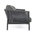 Bizzotto BIZZOTTO sofa 3-osobowa ogrodowa FLORENCIA szara Bizzotto BIZZOTTO sofa 3-osobowa ogrodowa FLORENCIA szara