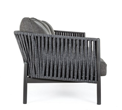 Bizzotto BIZZOTTO sofa 3-osobowa ogrodowa FLORENCIA szara Bizzotto BIZZOTTO sofa 3-osobowa ogrodowa FLORENCIA szara