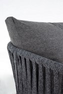 Bizzotto BIZZOTTO sofa 3-osobowa ogrodowa FLORENCIA szara Bizzotto BIZZOTTO sofa 3-osobowa ogrodowa FLORENCIA szara