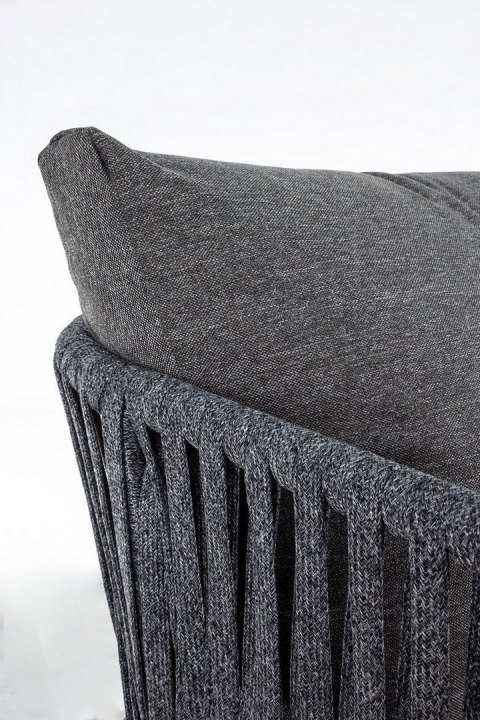 Bizzotto BIZZOTTO sofa 3-osobowa ogrodowa FLORENCIA szara Bizzotto BIZZOTTO sofa 3-osobowa ogrodowa FLORENCIA szara