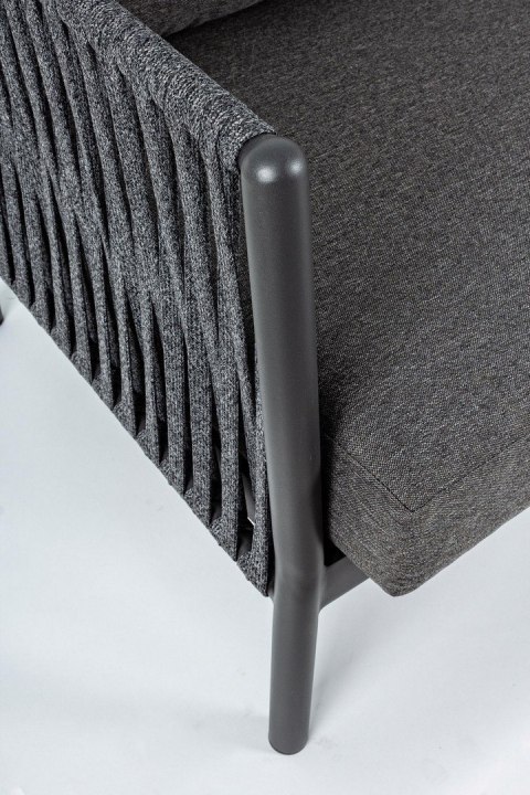 Bizzotto BIZZOTTO sofa 3-osobowa ogrodowa FLORENCIA szara Bizzotto BIZZOTTO sofa 3-osobowa ogrodowa FLORENCIA szara