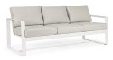 Bizzotto BIZZOTTO sofa 3-osobowa ogrodowa MERRIGAN beżowa Bizzotto BIZZOTTO sofa 3-osobowa ogrodowa MERRIGAN beżowa