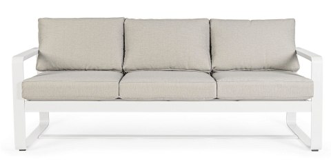 Bizzotto BIZZOTTO sofa 3-osobowa ogrodowa MERRIGAN beżowa Bizzotto BIZZOTTO sofa 3-osobowa ogrodowa MERRIGAN beżowa