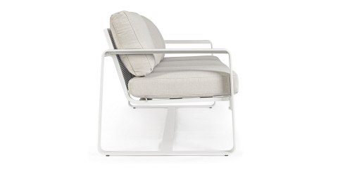 Bizzotto BIZZOTTO sofa 3-osobowa ogrodowa MERRIGAN beżowa Bizzotto BIZZOTTO sofa 3-osobowa ogrodowa MERRIGAN beżowa