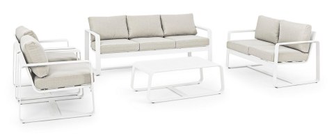 Bizzotto BIZZOTTO sofa 3-osobowa ogrodowa MERRIGAN beżowa Bizzotto BIZZOTTO sofa 3-osobowa ogrodowa MERRIGAN beżowa