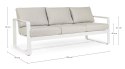 Bizzotto BIZZOTTO sofa 3-osobowa ogrodowa MERRIGAN beżowa Bizzotto BIZZOTTO sofa 3-osobowa ogrodowa MERRIGAN beżowa
