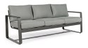 Bizzotto BIZZOTTO sofa 3-osobowa ogrodowa MERRIGAN szara Bizzotto BIZZOTTO sofa 3-osobowa ogrodowa MERRIGAN szara
