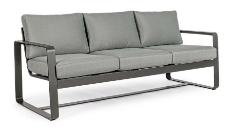 Bizzotto BIZZOTTO sofa 3-osobowa ogrodowa MERRIGAN szara Bizzotto BIZZOTTO sofa 3-osobowa ogrodowa MERRIGAN szara