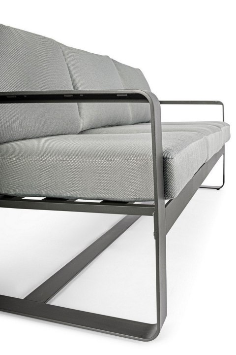 Bizzotto BIZZOTTO sofa 3-osobowa ogrodowa MERRIGAN szara Bizzotto BIZZOTTO sofa 3-osobowa ogrodowa MERRIGAN szara