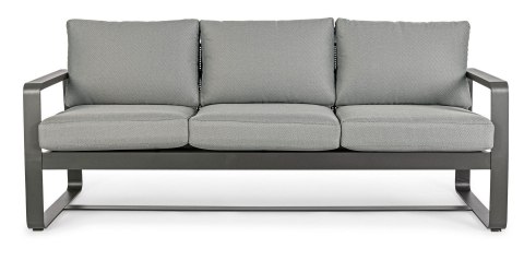 Bizzotto BIZZOTTO sofa 3-osobowa ogrodowa MERRIGAN szara Bizzotto BIZZOTTO sofa 3-osobowa ogrodowa MERRIGAN szara