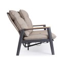 Bizzotto BIZZOTTO sofa 3-osobowa ogrodowa MIGUEL beżowa Bizzotto BIZZOTTO sofa 3-osobowa ogrodowa MIGUEL beżowa