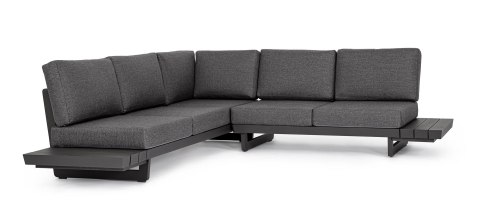 Bizzotto BIZZOTTO sofa ogrodowa INFINITY szara Bizzotto BIZZOTTO sofa ogrodowa INFINITY szara