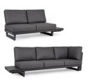 Bizzotto BIZZOTTO sofa ogrodowa INFINITY szara Bizzotto BIZZOTTO sofa ogrodowa INFINITY szara