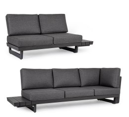 Bizzotto BIZZOTTO sofa ogrodowa INFINITY szara